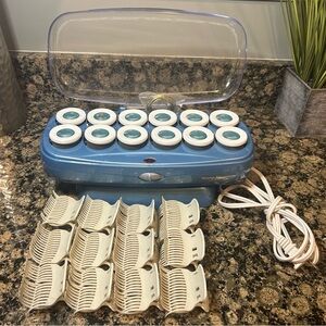 BaByliss PRO Nano Titanium Roller Hairsetter Clips Flocked Rollers Pins